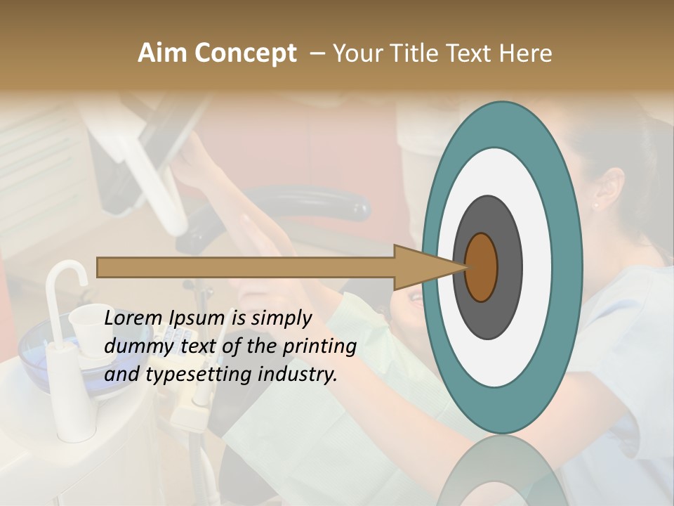 Stomatology Indoors Doctor PowerPoint Template