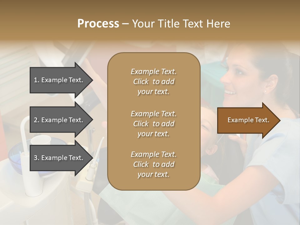 Stomatology Indoors Doctor PowerPoint Template