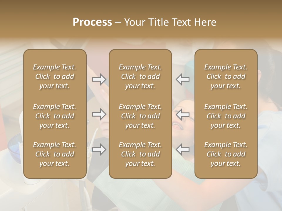 Stomatology Indoors Doctor PowerPoint Template
