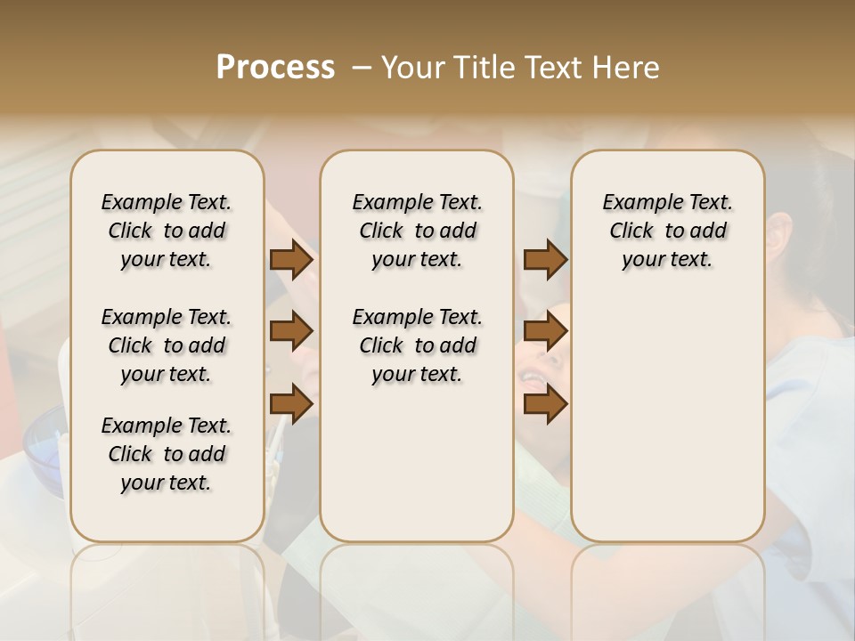 Stomatology Indoors Doctor PowerPoint Template