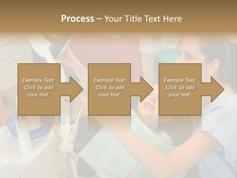 Stomatology Indoors Doctor PowerPoint Template