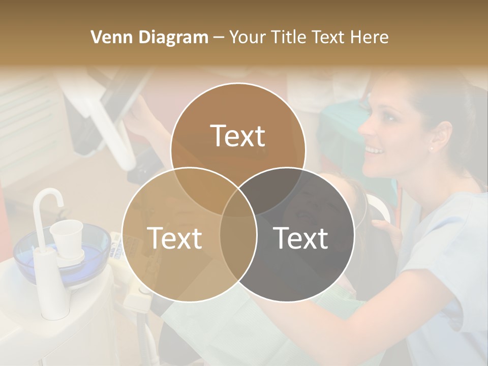 Stomatology Indoors Doctor PowerPoint Template