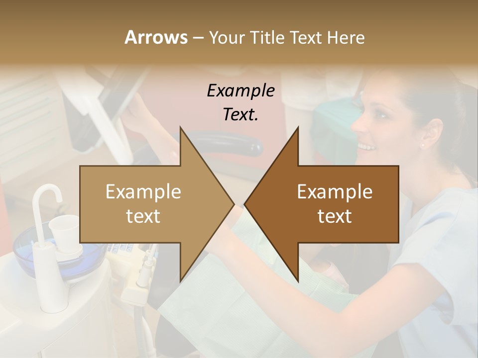Stomatology Indoors Doctor PowerPoint Template