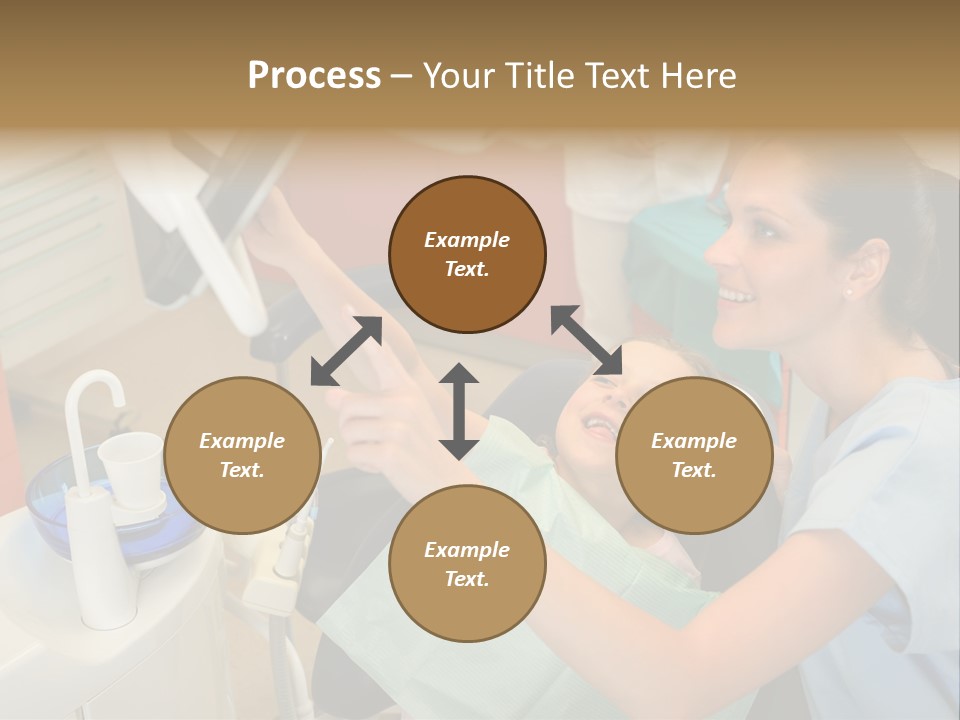 Stomatology Indoors Doctor PowerPoint Template