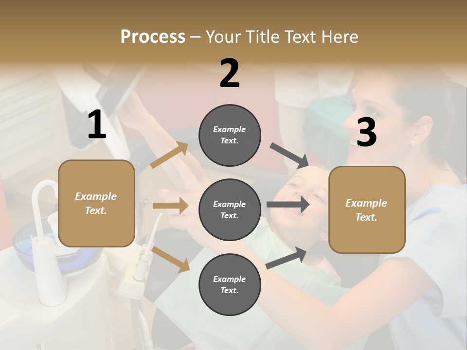 Stomatology Indoors Doctor PowerPoint Template