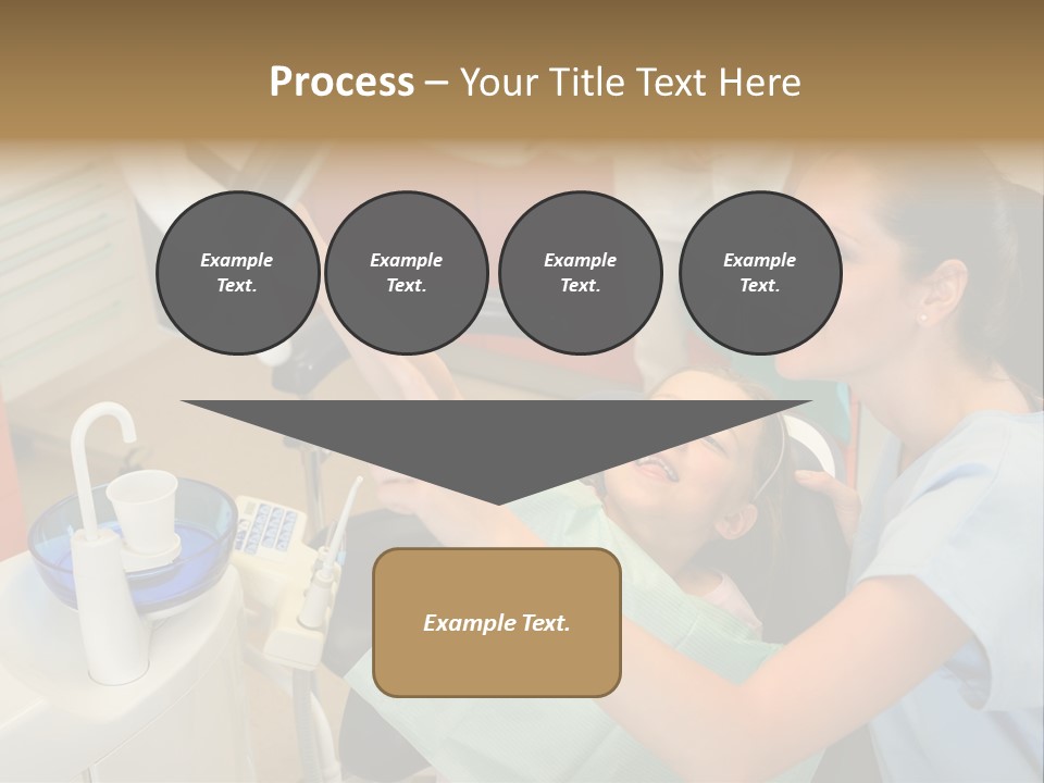 Stomatology Indoors Doctor PowerPoint Template