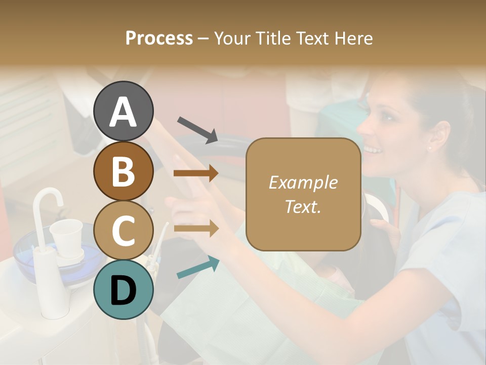 Stomatology Indoors Doctor PowerPoint Template
