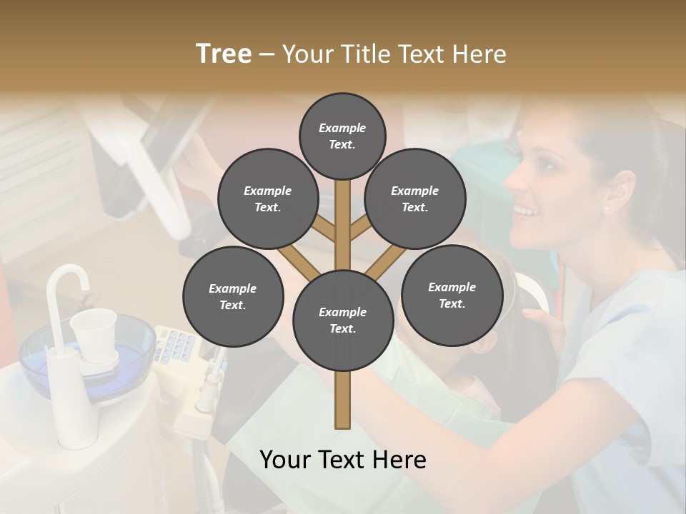 Stomatology Indoors Doctor PowerPoint Template