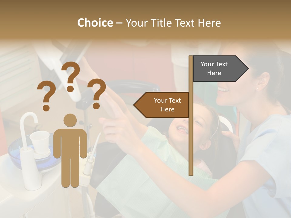 Stomatology Indoors Doctor PowerPoint Template