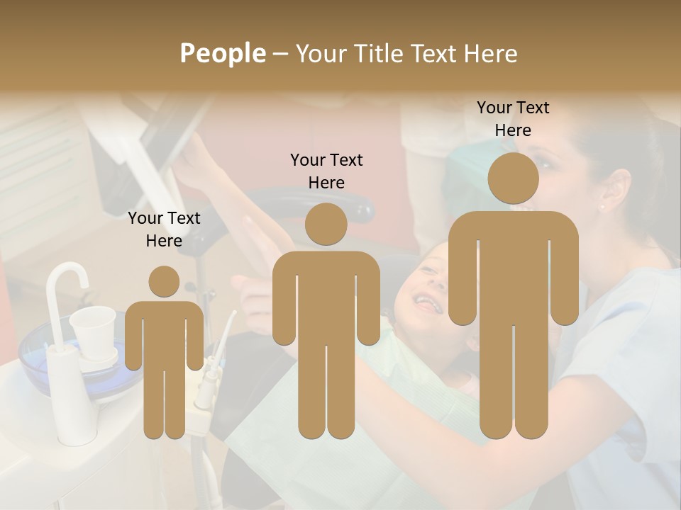 Stomatology Indoors Doctor PowerPoint Template