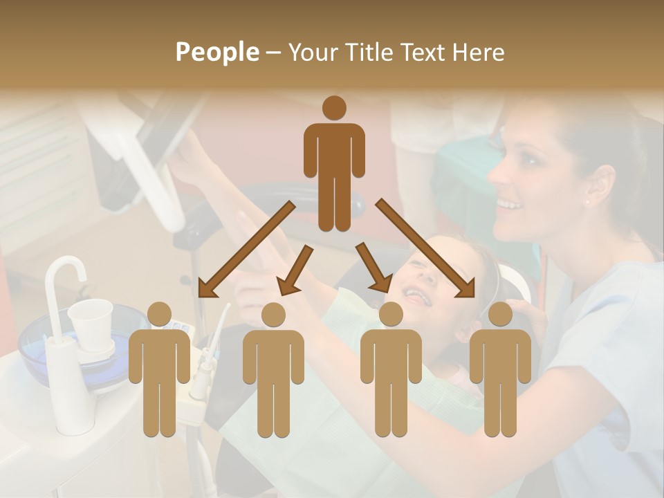 Stomatology Indoors Doctor PowerPoint Template