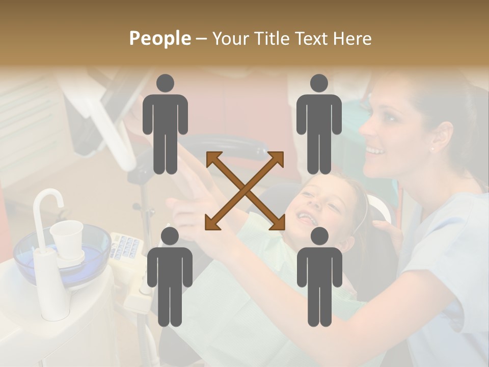 Stomatology Indoors Doctor PowerPoint Template