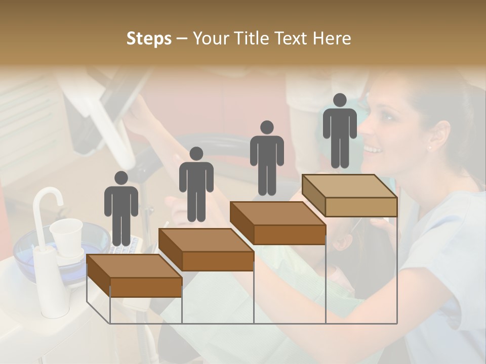 Stomatology Indoors Doctor PowerPoint Template