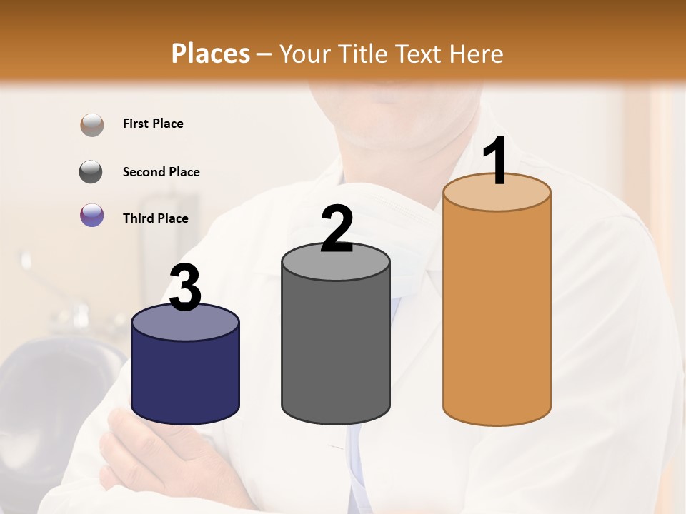 Clinic White Technology PowerPoint Template