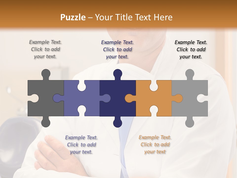 Clinic White Technology PowerPoint Template