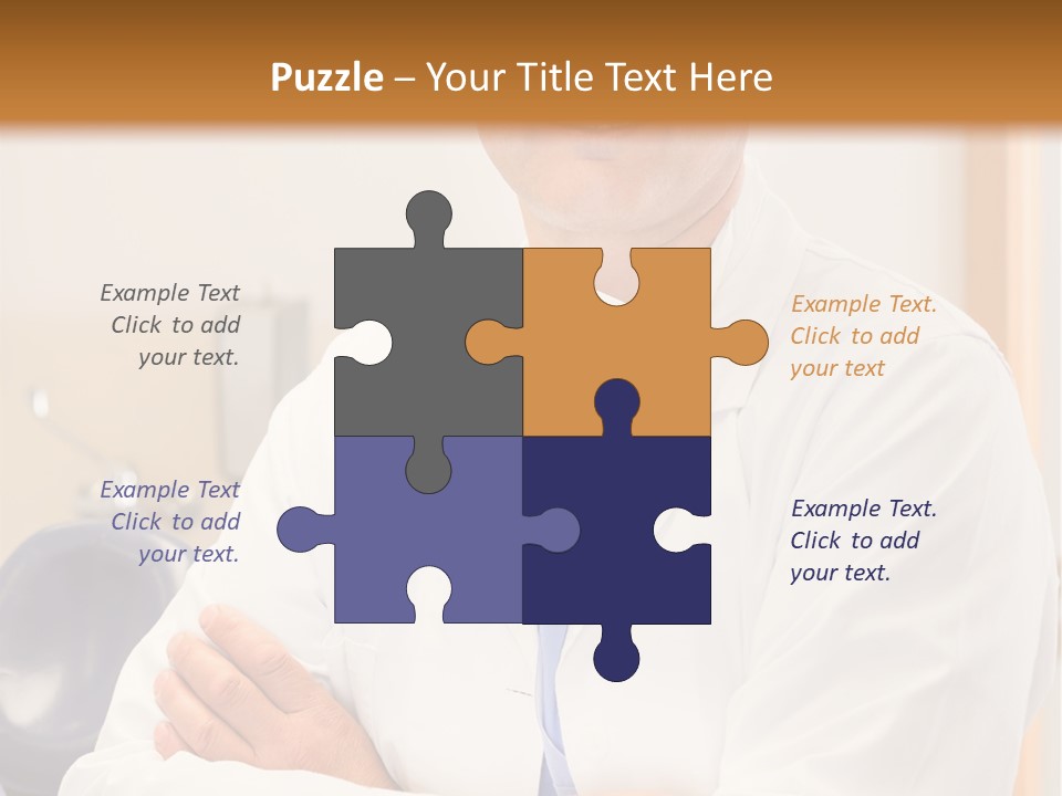 Clinic White Technology PowerPoint Template