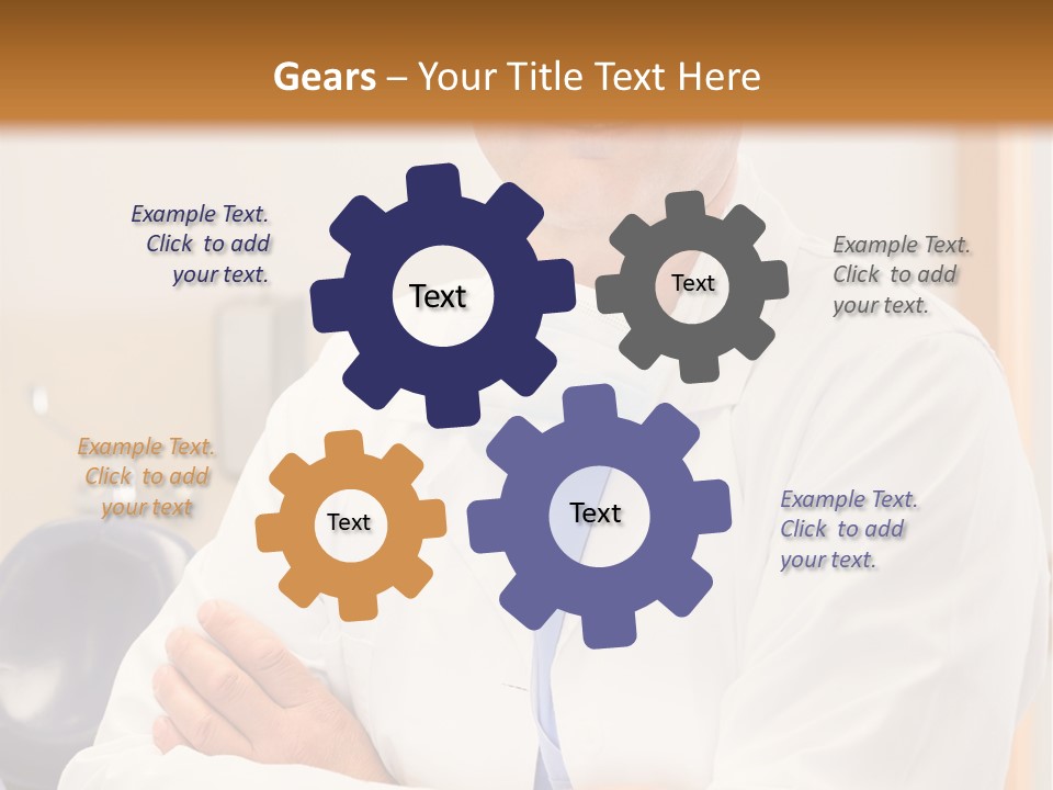 Clinic White Technology PowerPoint Template