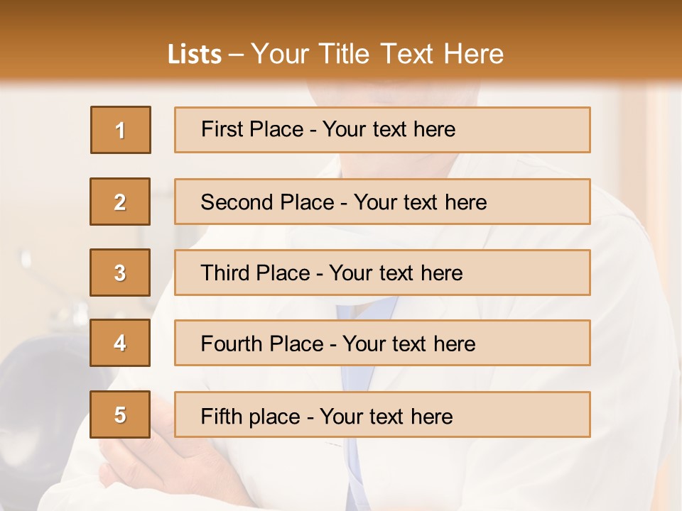 Clinic White Technology PowerPoint Template