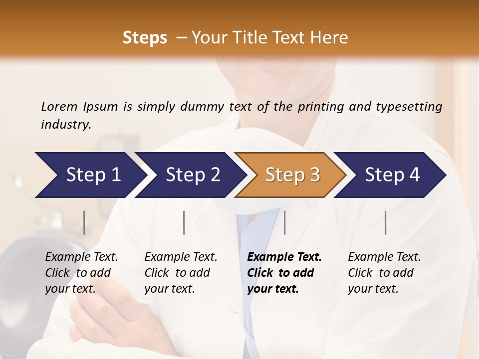 Clinic White Technology PowerPoint Template