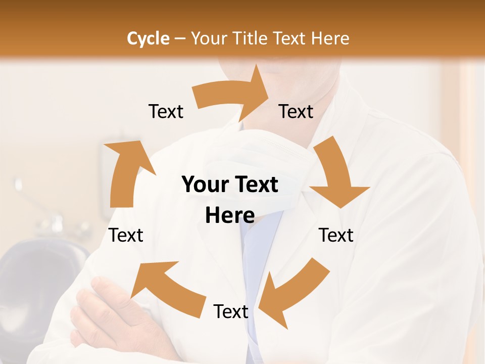 Clinic White Technology PowerPoint Template
