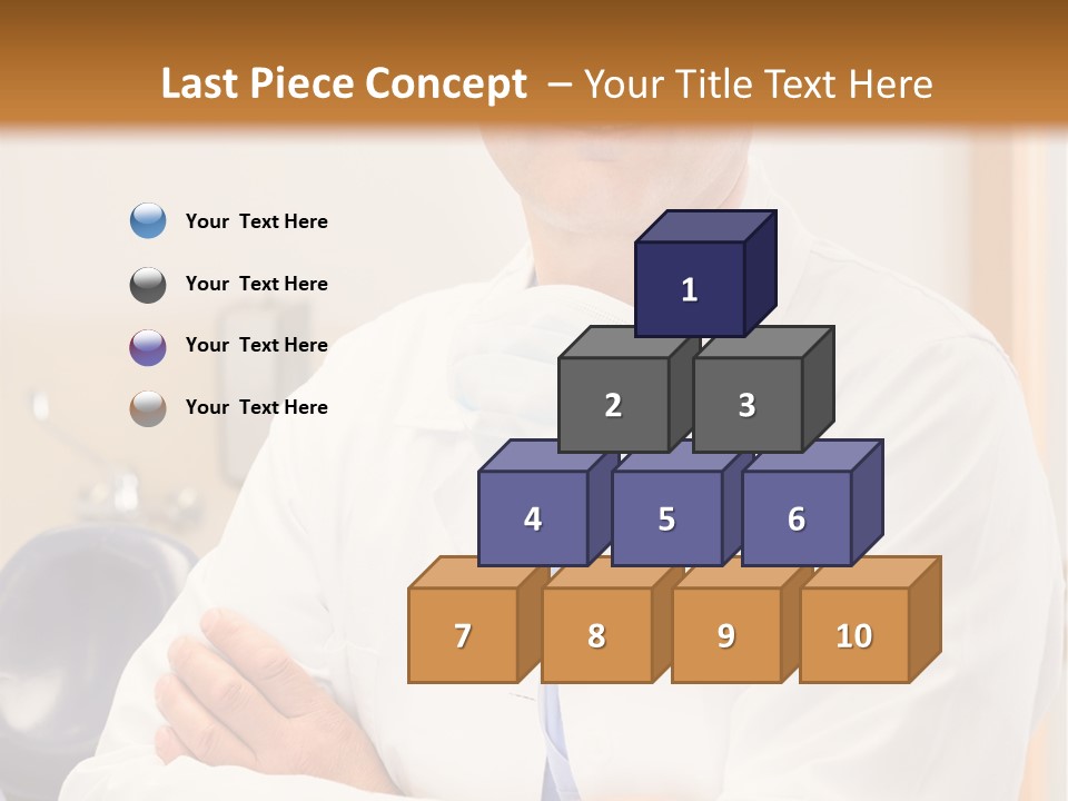 Clinic White Technology PowerPoint Template