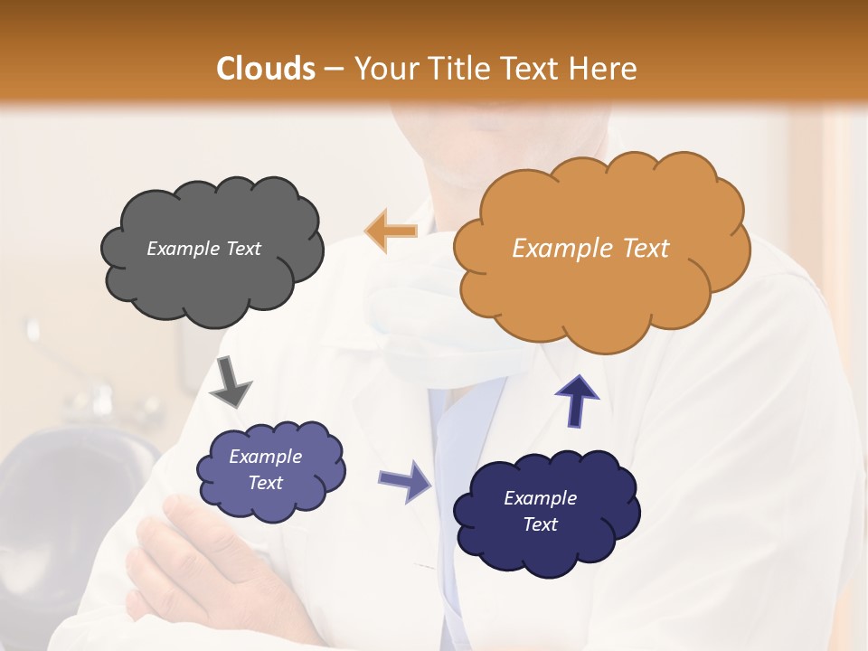 Clinic White Technology PowerPoint Template