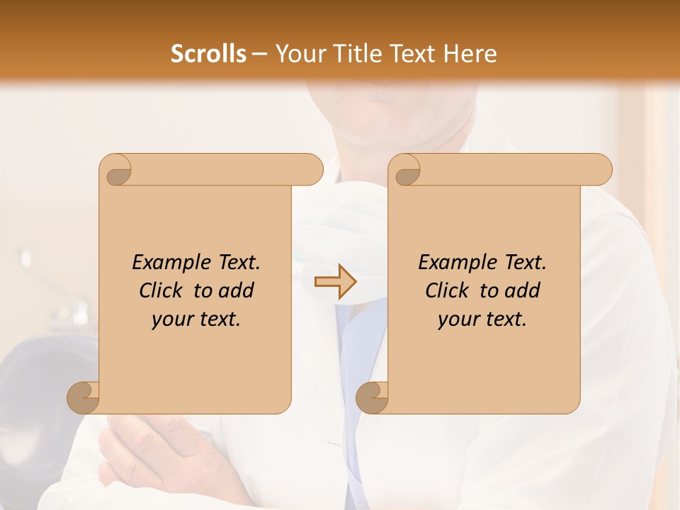Clinic White Technology PowerPoint Template