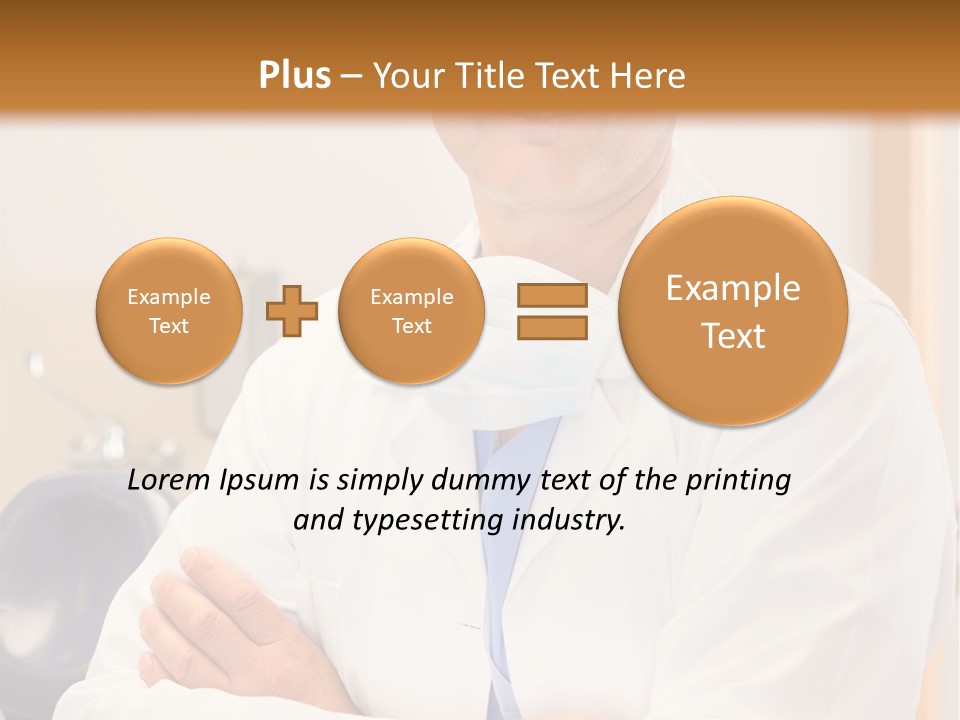 Clinic White Technology PowerPoint Template