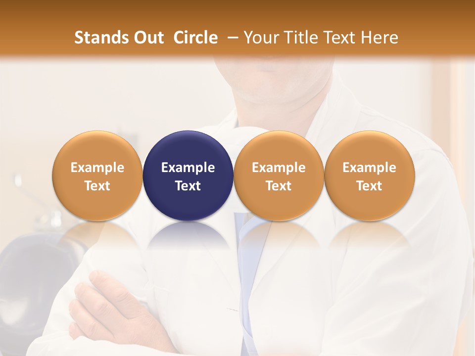 Clinic White Technology PowerPoint Template