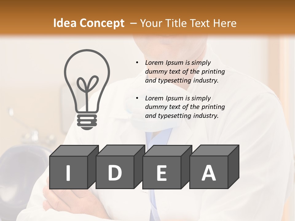 Clinic White Technology PowerPoint Template