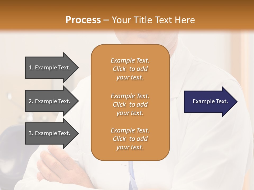 Clinic White Technology PowerPoint Template