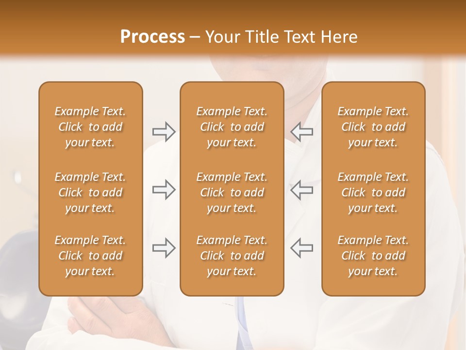 Clinic White Technology PowerPoint Template