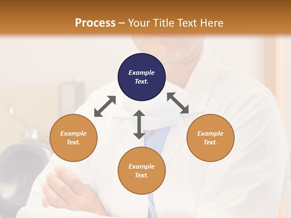 Clinic White Technology PowerPoint Template