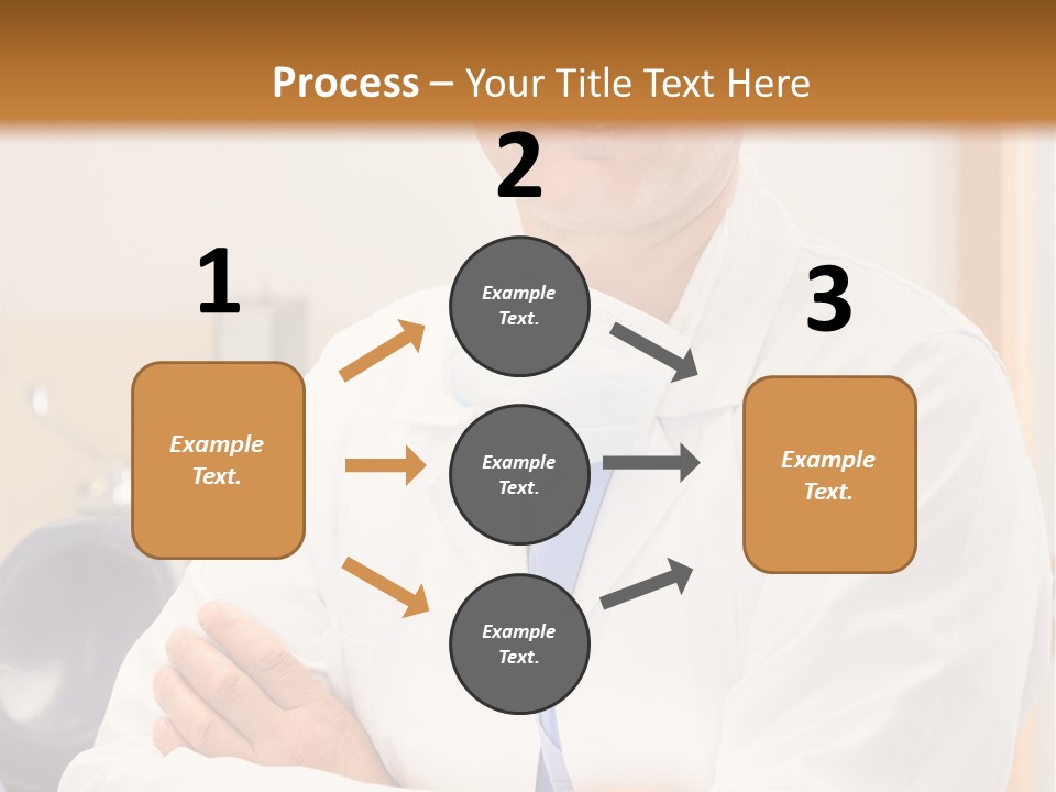 Clinic White Technology PowerPoint Template