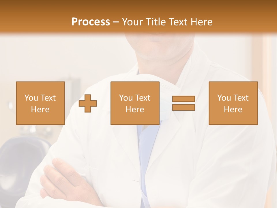 Clinic White Technology PowerPoint Template