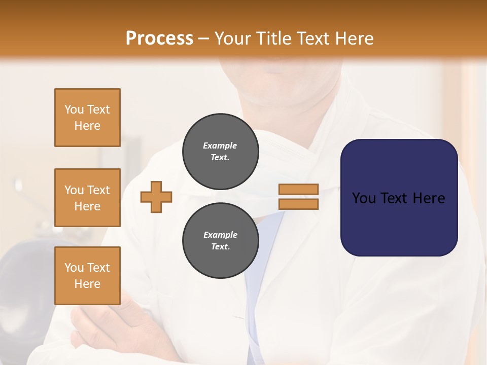 Clinic White Technology PowerPoint Template