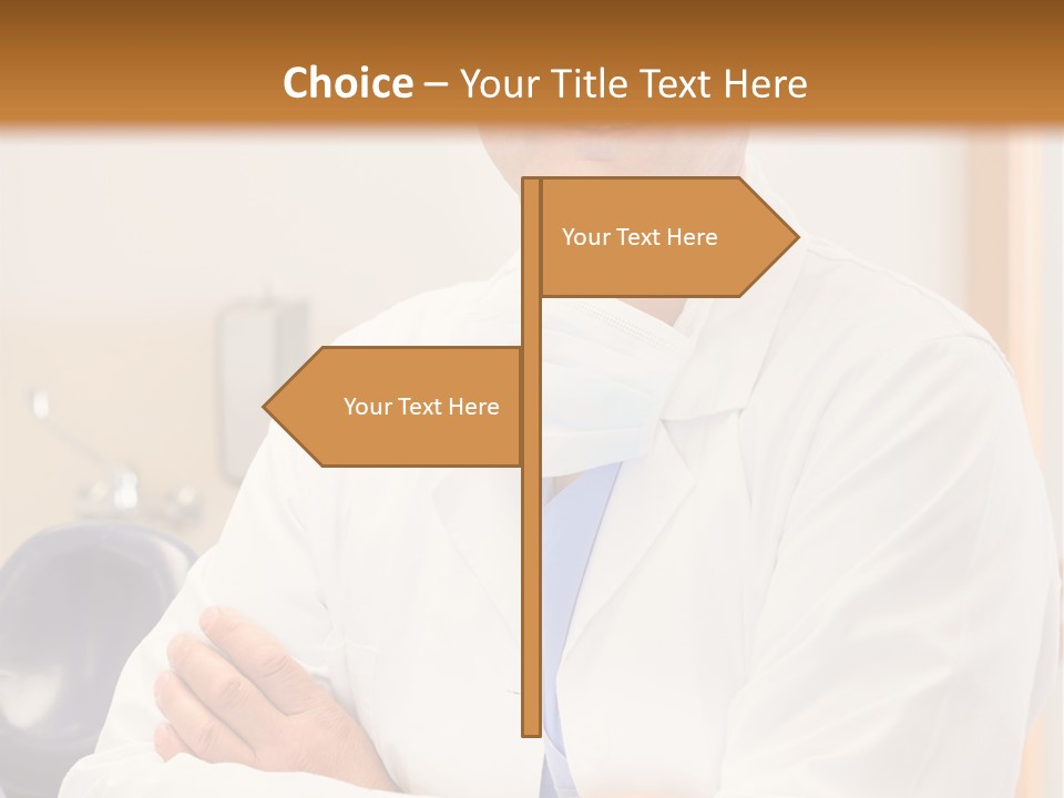 Clinic White Technology PowerPoint Template