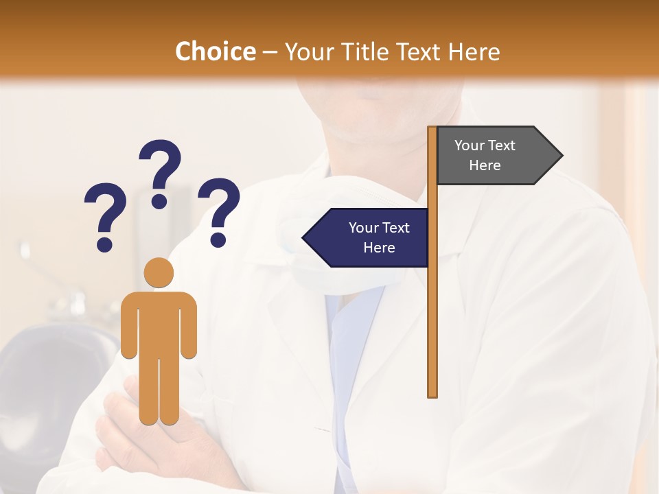 Clinic White Technology PowerPoint Template