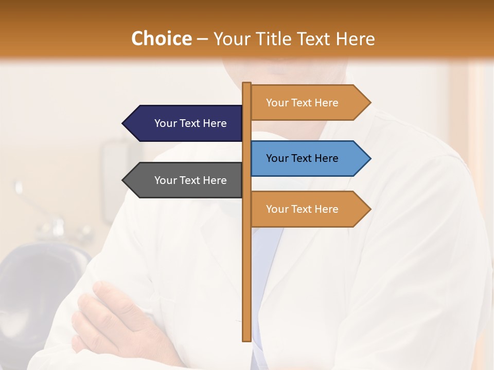 Clinic White Technology PowerPoint Template