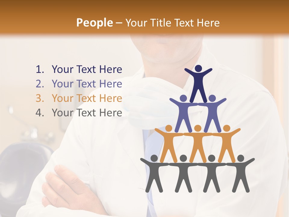 Clinic White Technology PowerPoint Template