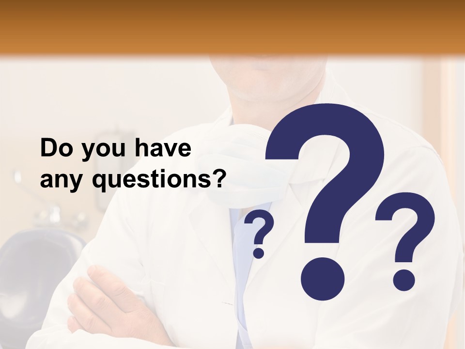 Clinic White Technology PowerPoint Template