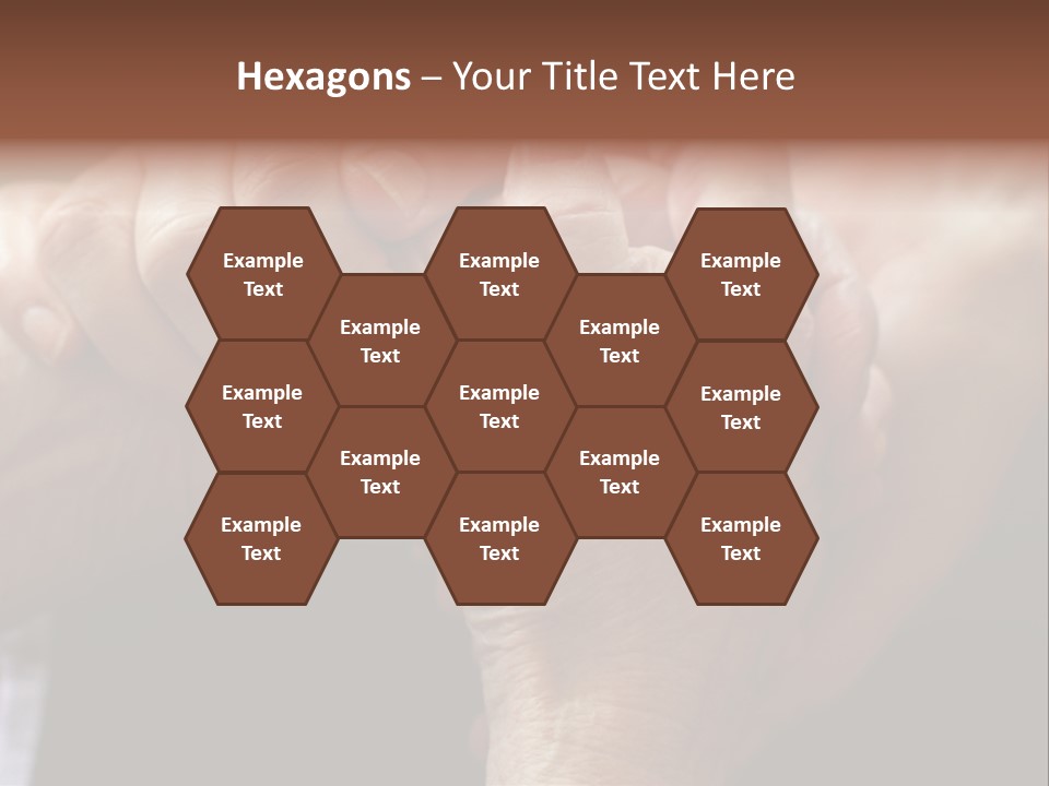 Old Help Pensioner PowerPoint Template