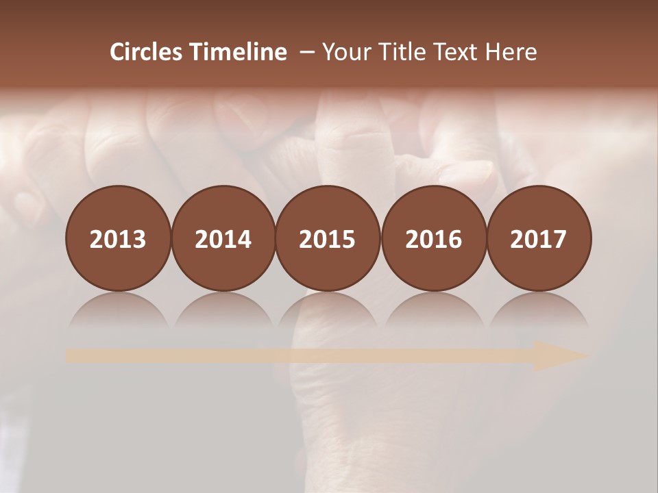 Old Help Pensioner PowerPoint Template