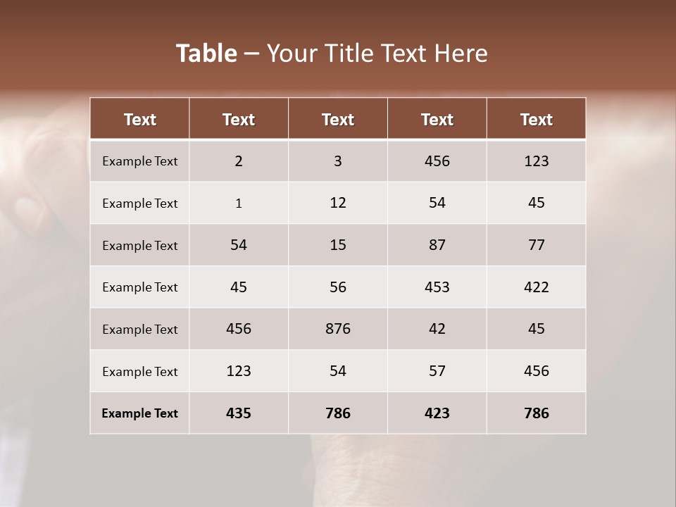 Old Help Pensioner PowerPoint Template