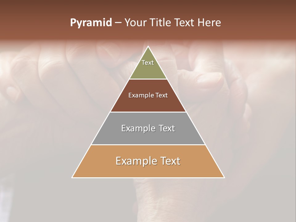 Old Help Pensioner PowerPoint Template