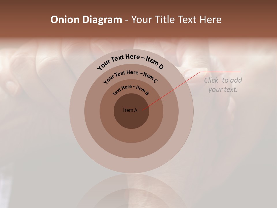 Old Help Pensioner PowerPoint Template