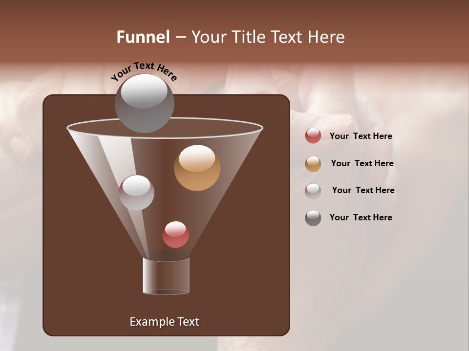 Old Help Pensioner PowerPoint Template