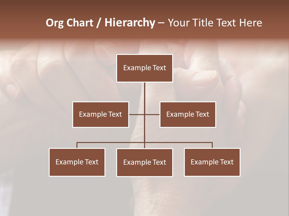 Old Help Pensioner PowerPoint Template