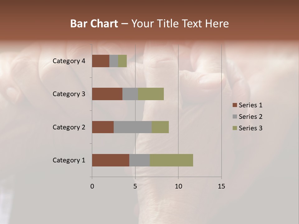 Old Help Pensioner PowerPoint Template