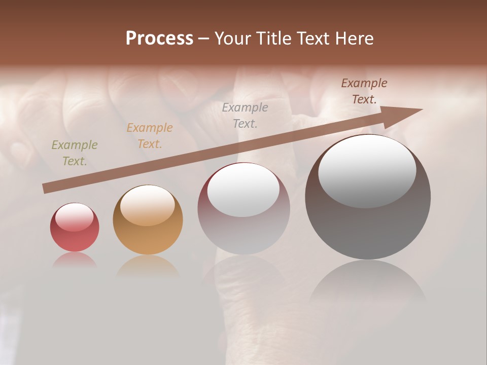 Old Help Pensioner PowerPoint Template